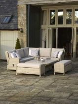 Chedworth Recl. Square Sofa With 2 Benches Sandstone