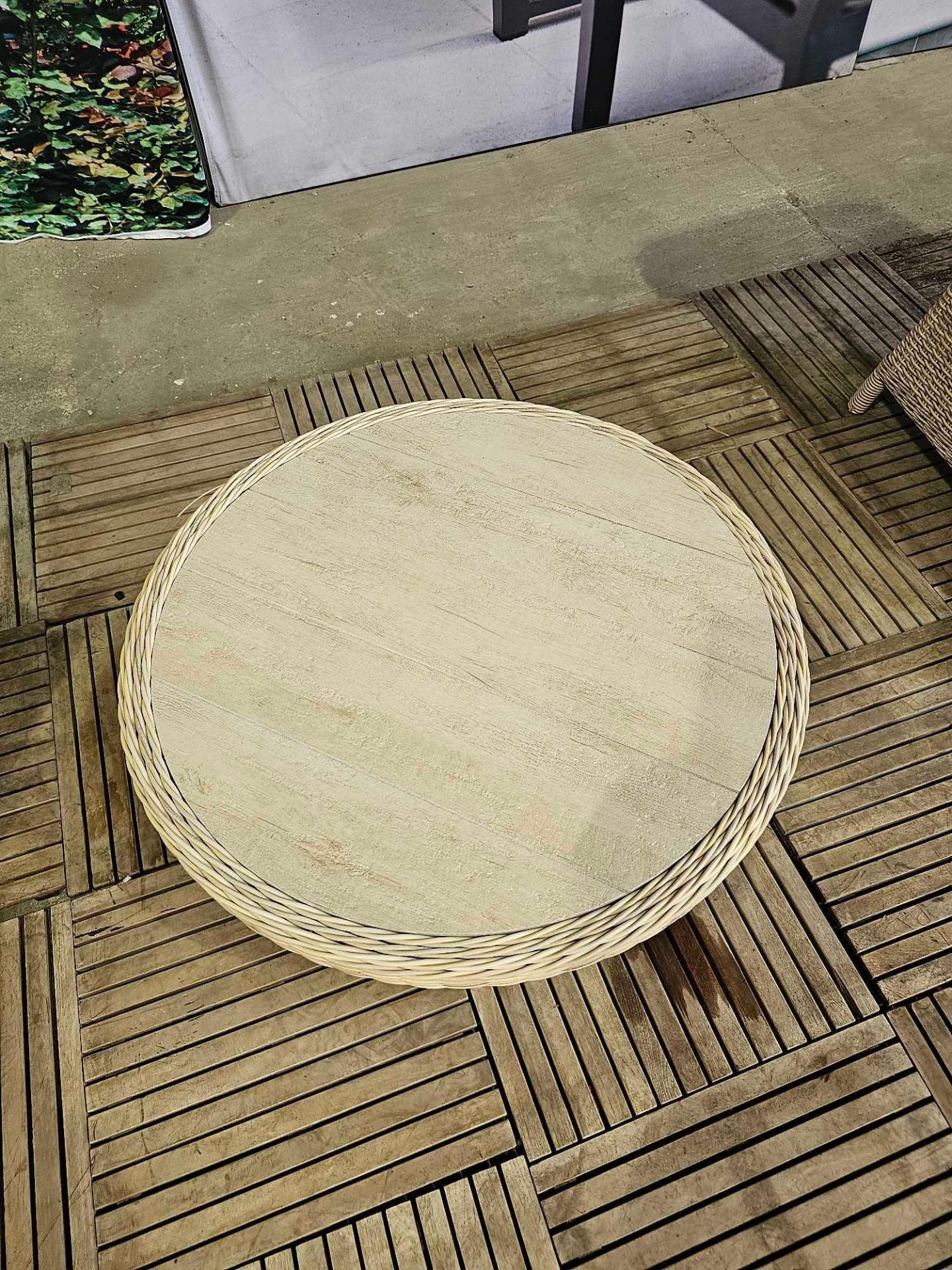 Ascot 70cm Adjustable Ceramic Table - Bild 3 aus 4