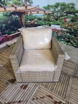Kingscote Style Sofa Chair Rustic