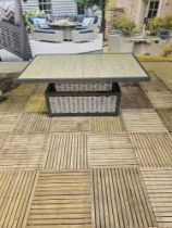 Sample Rope Rectangle Adjustable Table