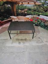 Sample Ctw Coffee Table With Dark Sintered Stone Top Anthracite