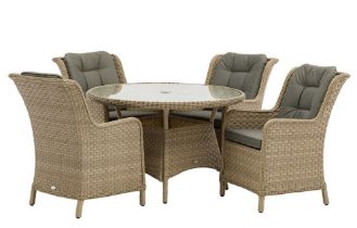 Blenheim 140cm Round Table Dining Table  74 x 140 x 140cm TableRevel in the elegance of nature and