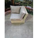 Sample Cheltenham Modular Corner Sofa Inc Sp Eco Cobble Cushions Dove Grey