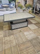 Sample Rope Rectangle Adjustable Table