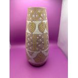 Midcentury Fratelli Fanciullacci Sgraffito Art Pottery Vase C.1960 28cm