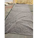 Single Black Curtain Velvet Size 487 x 197cm ( Ref Dorch 100)