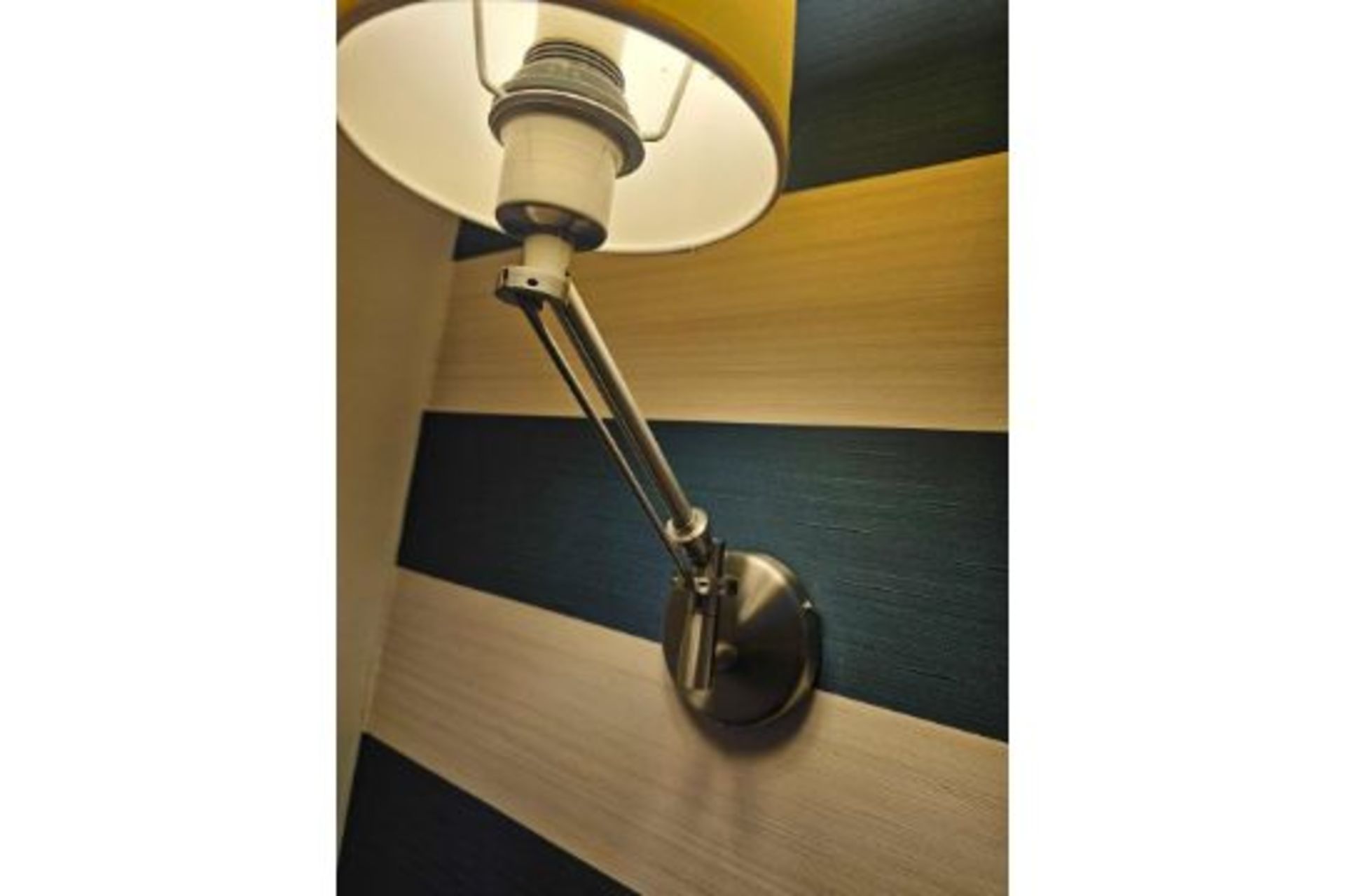 A Pair Of Chelsom Angle Al/52/W1/C Wall Lights In Polished Chrome Arms Swivel Left And Right - Bild 2 aus 2
