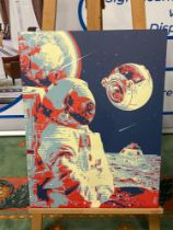 Cosmic Encounter By Gothsa Print In Colours (Finish Dibond) 60 X 80 cm