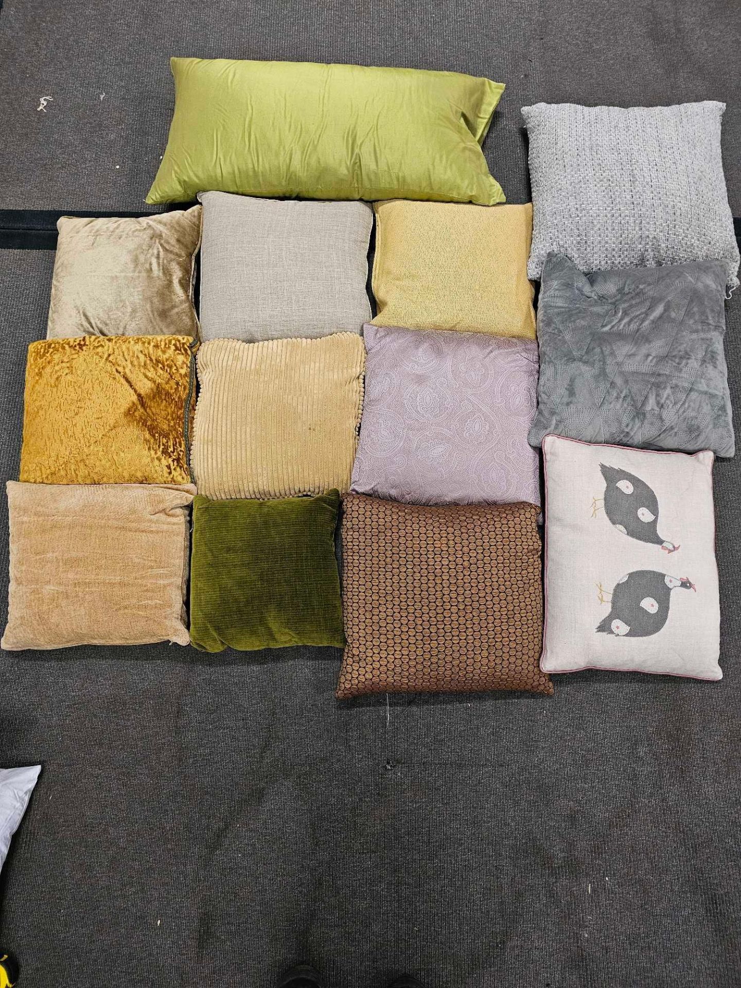 13 x Various Size Cushions As Photographed ( Ref Cush 138)