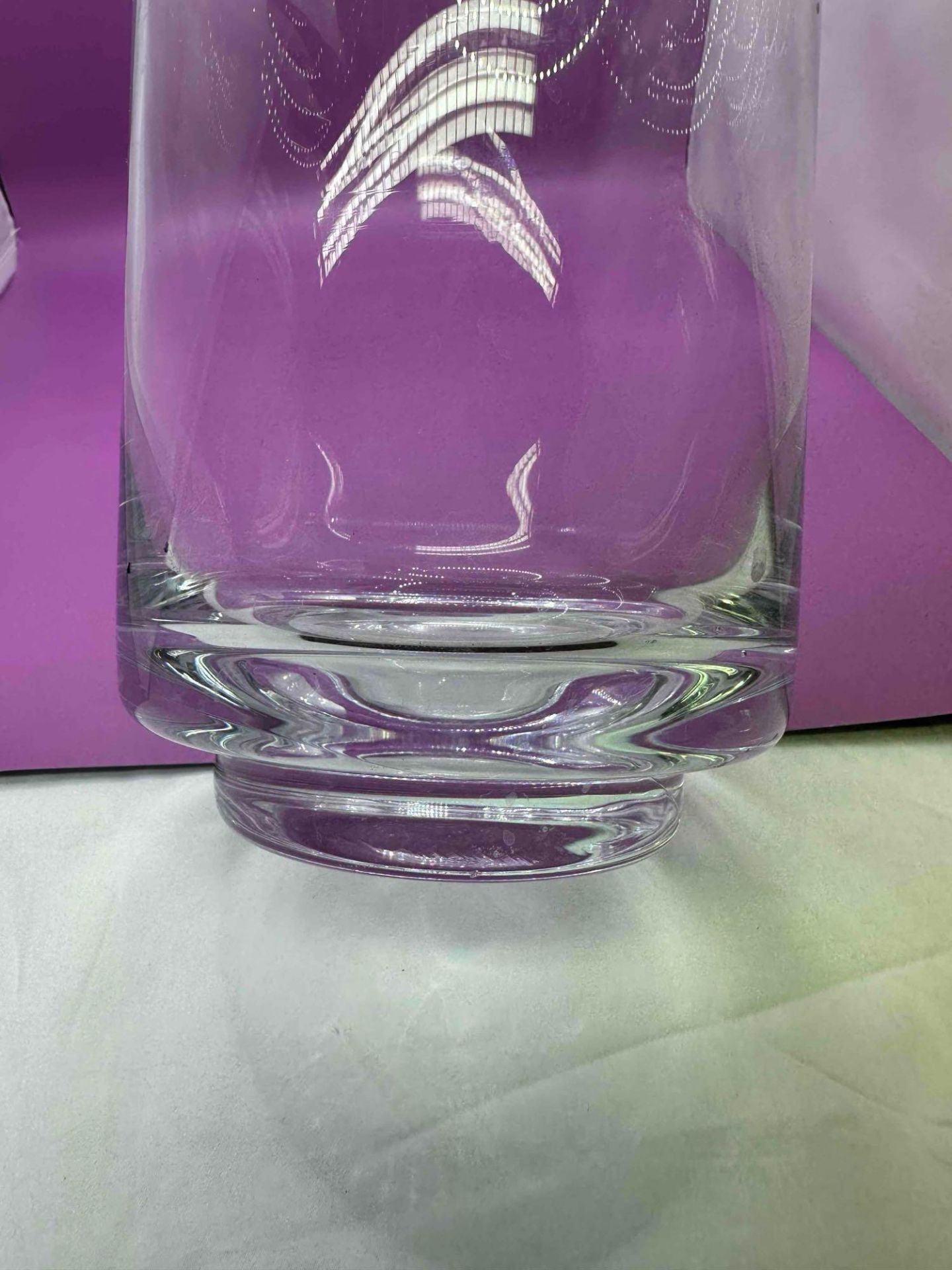 Krosno Poland Glass Vase 30cm - Image 2 of 5