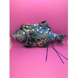 â€˜Fish Taleâ€™ Wall Hanging Fish 34 X 18 cm