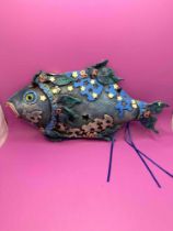 â€˜Fish Taleâ€™ Wall Hanging Fish 34 X 18 cm