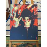 Everything Is Under Control By Gothsa Print In Colours (Finish Dibond) 60 X 80 cm