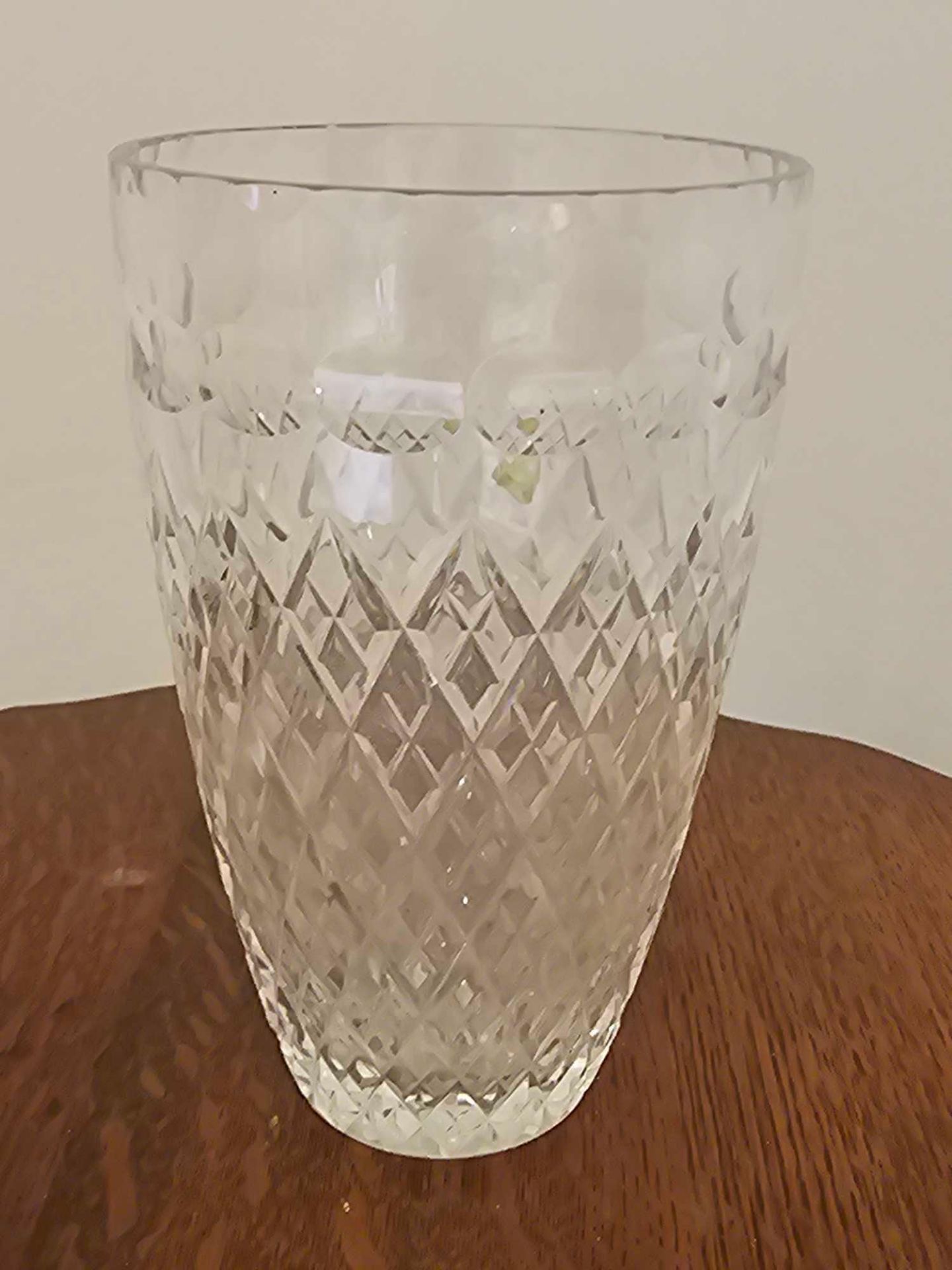 Stuart Crystal Cut Vase 23 X 14cm - Image 5 of 5
