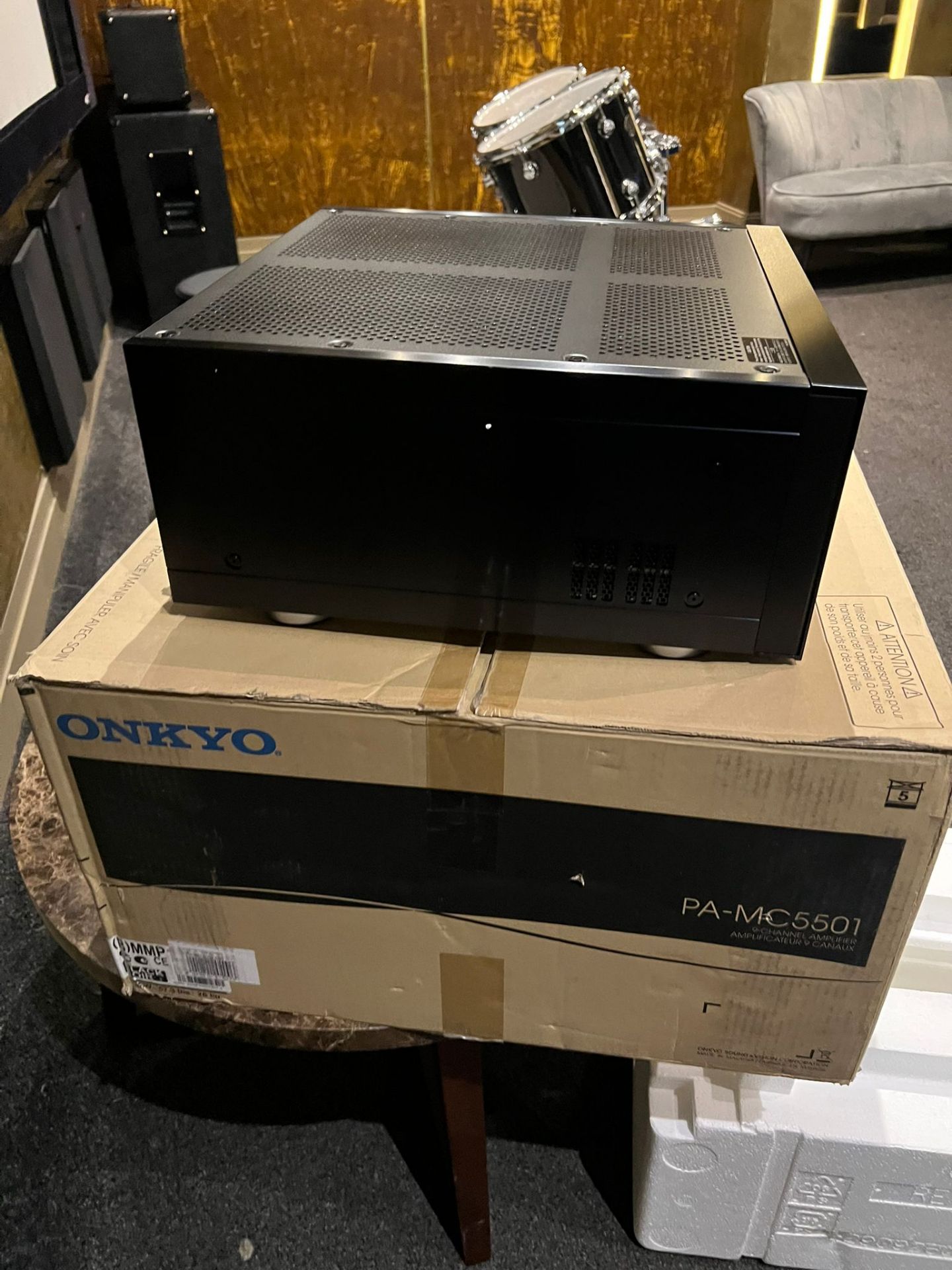 Onkyo PA-MC55019-Channel Power Amplifier Boxed As Unused 9-channel THXÂ® Ultra2 certified power - Image 6 of 7