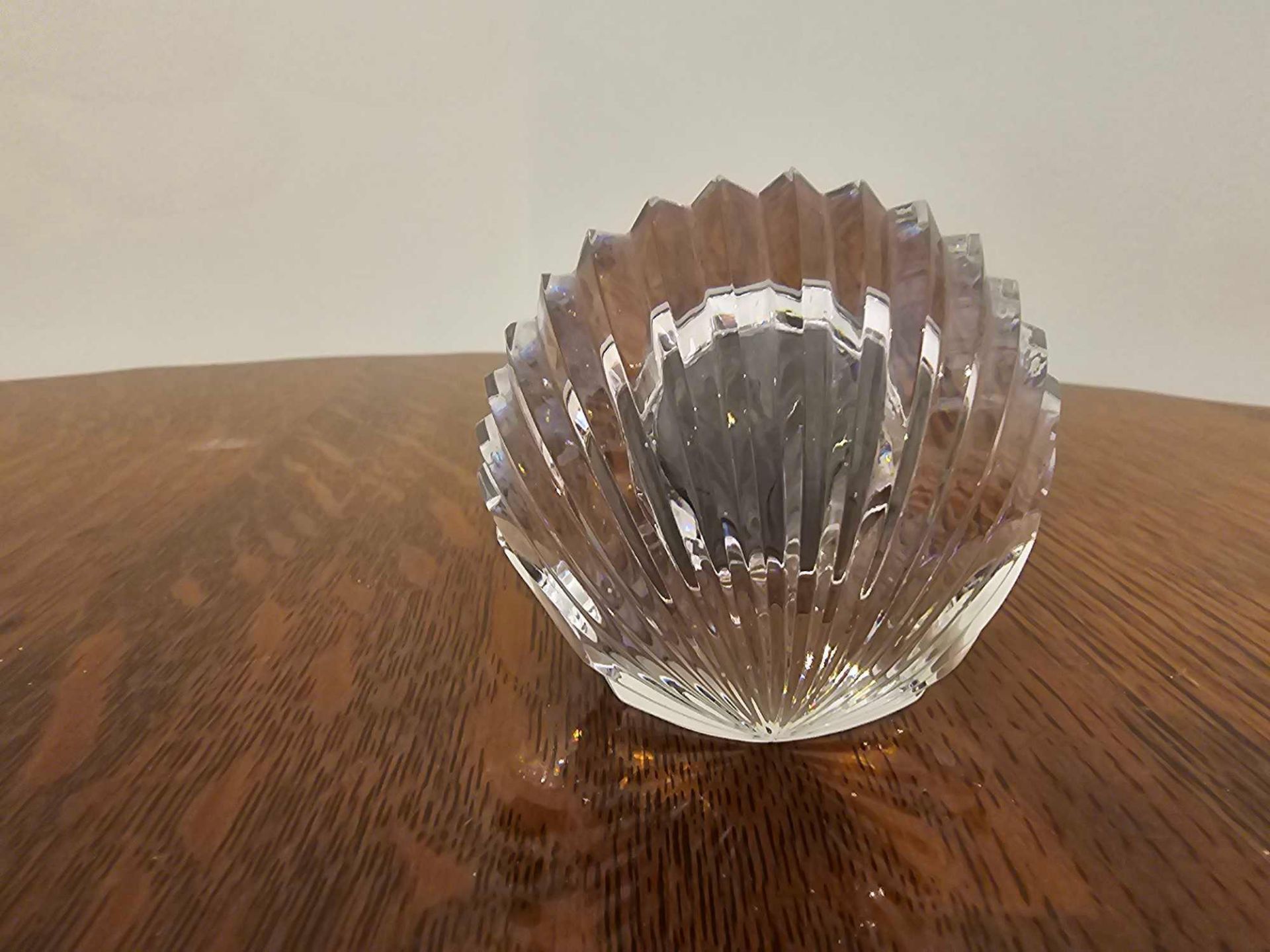 Waterford Crystal Lead Crystal Desk Clock 7 X 7.5cm - Bild 3 aus 5