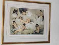 William Russell Flint Variations II Limited Edition Colour Print 232 Of 850 Published March 1994