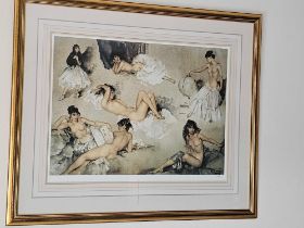 William Russell Flint Variations II Limited Edition Colour Print 232 Of 850 Published March 1994