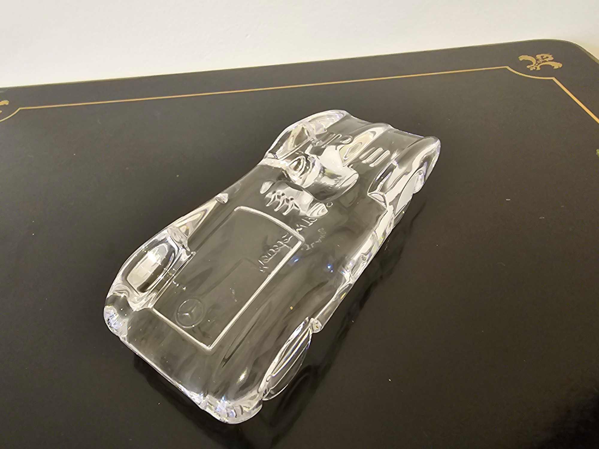 Crisal Portugal Atlantis Racecar Series II Lead Crystal Paperweight Mercedes W196 14cm - Image 4 of 4