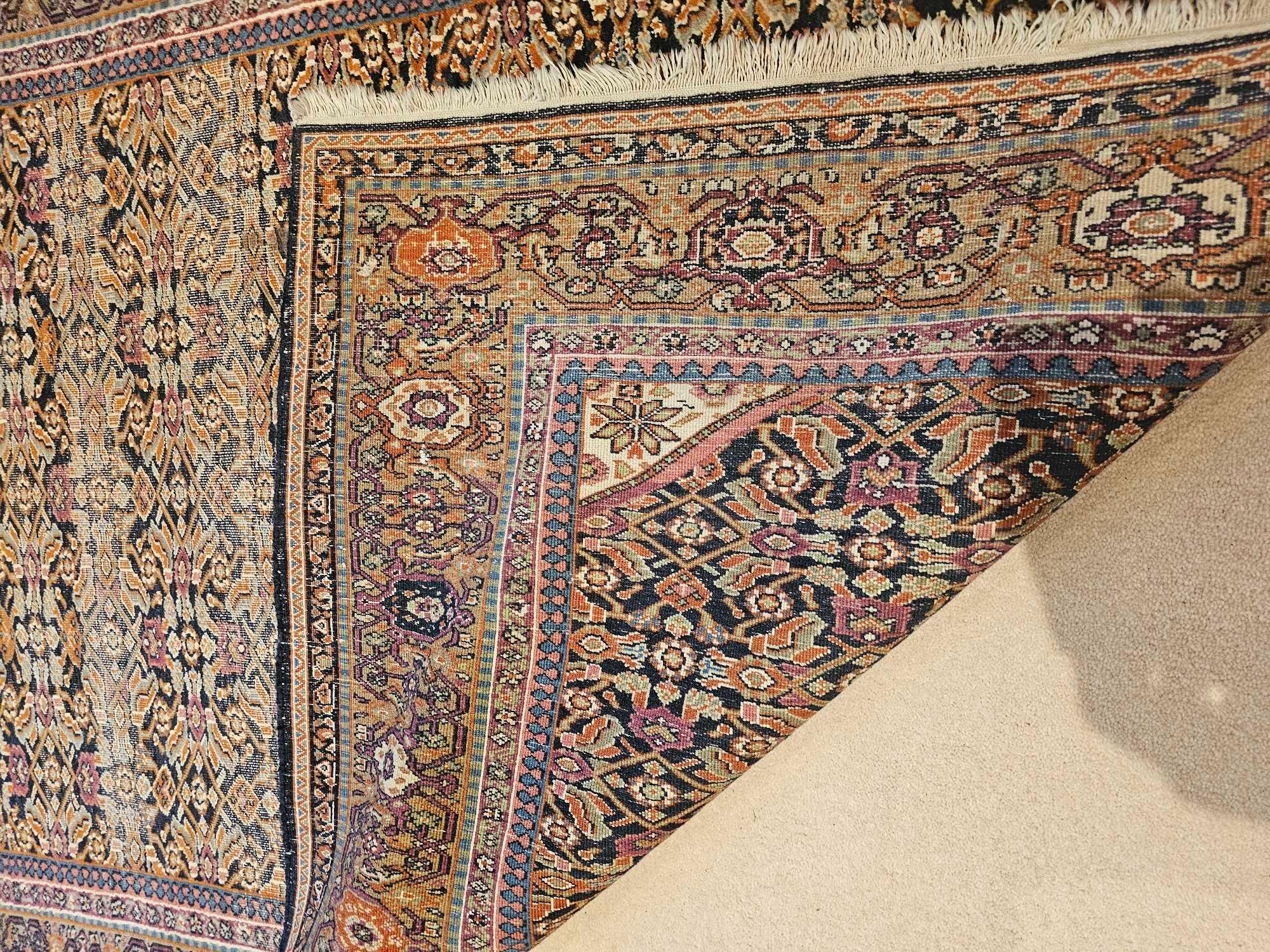 A Tabriz Rug, North West Persia, Wool On Cotton Foundation. The Blue Field With An All-over - Image 5 of 6