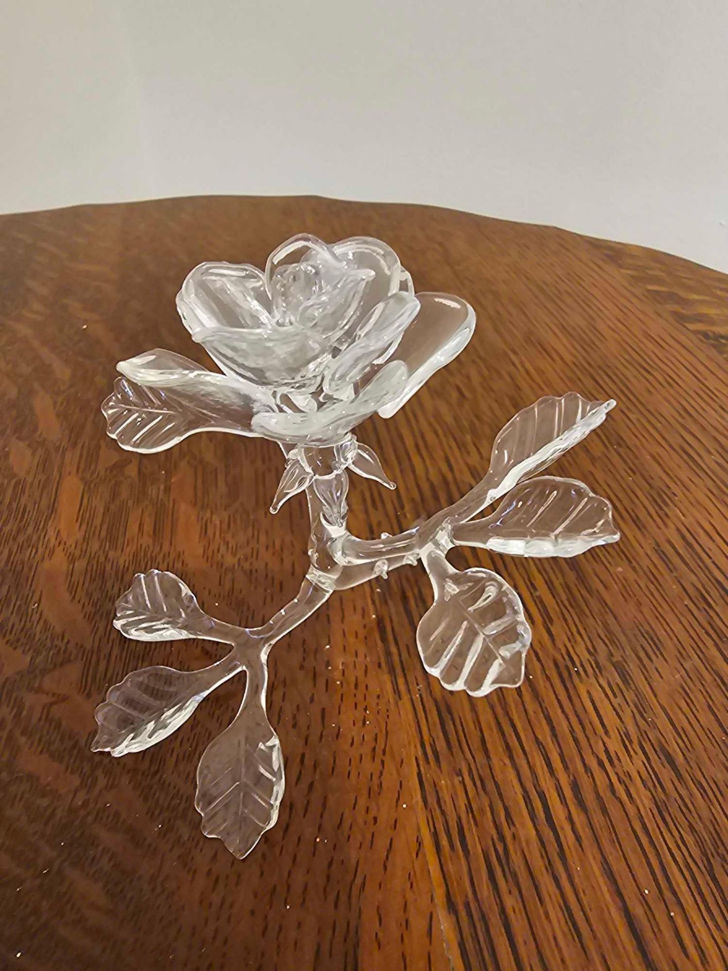 A Swarovski Crystal Rose And A Swarovski Crystal Water Lily (A/F) - Image 3 of 5