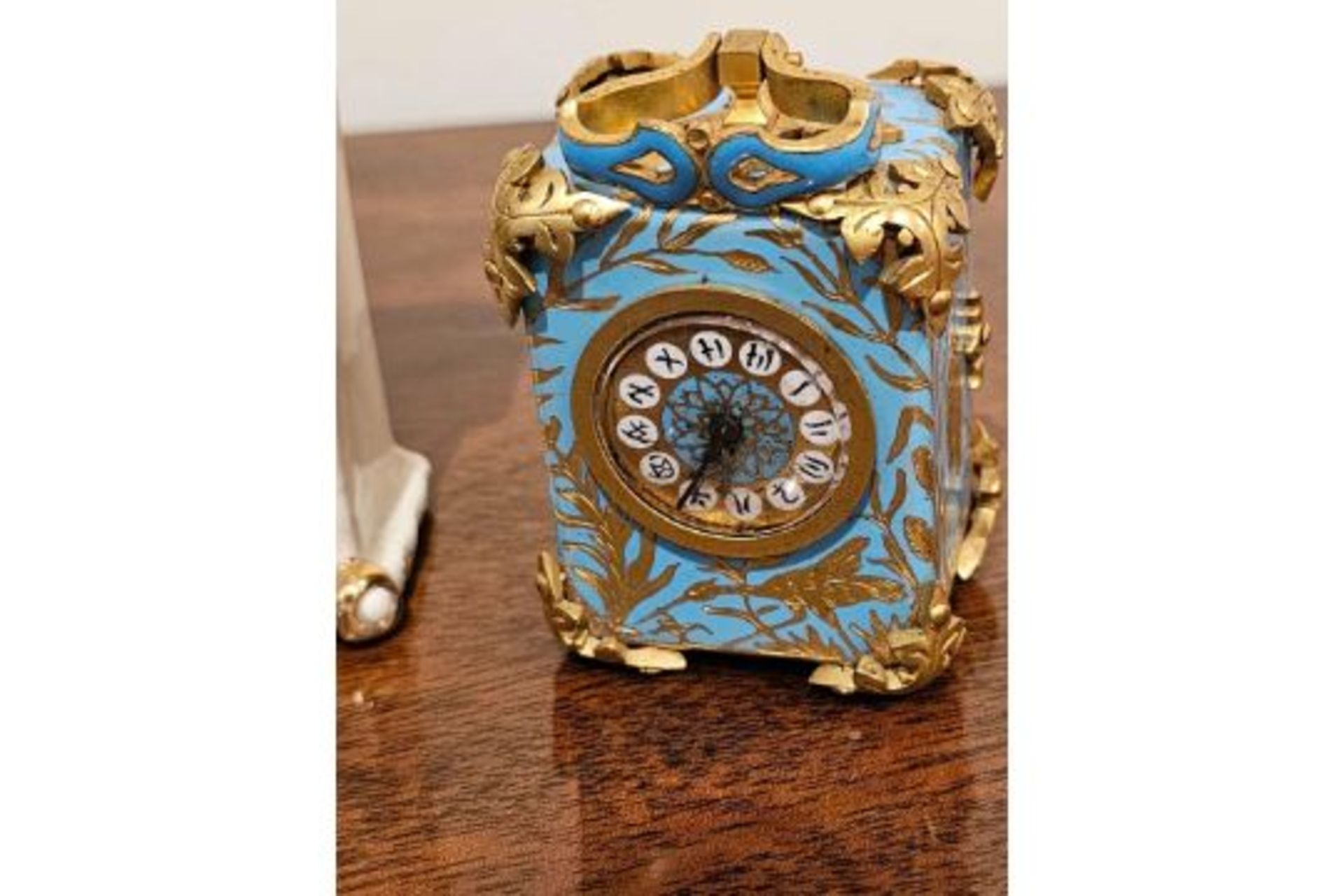 Carriage clock in the style of  Le Roy Et Fils (French, Founded 1785) A Fine Late 19th Century Style - Image 7 of 9