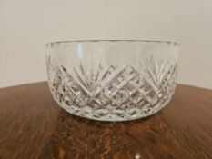 Kinsale Crystal Cut Bowl 23 X 11cm