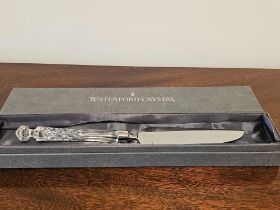 Waterford Crystal Cut Crystal Cake Slice Server 28cm Boxed