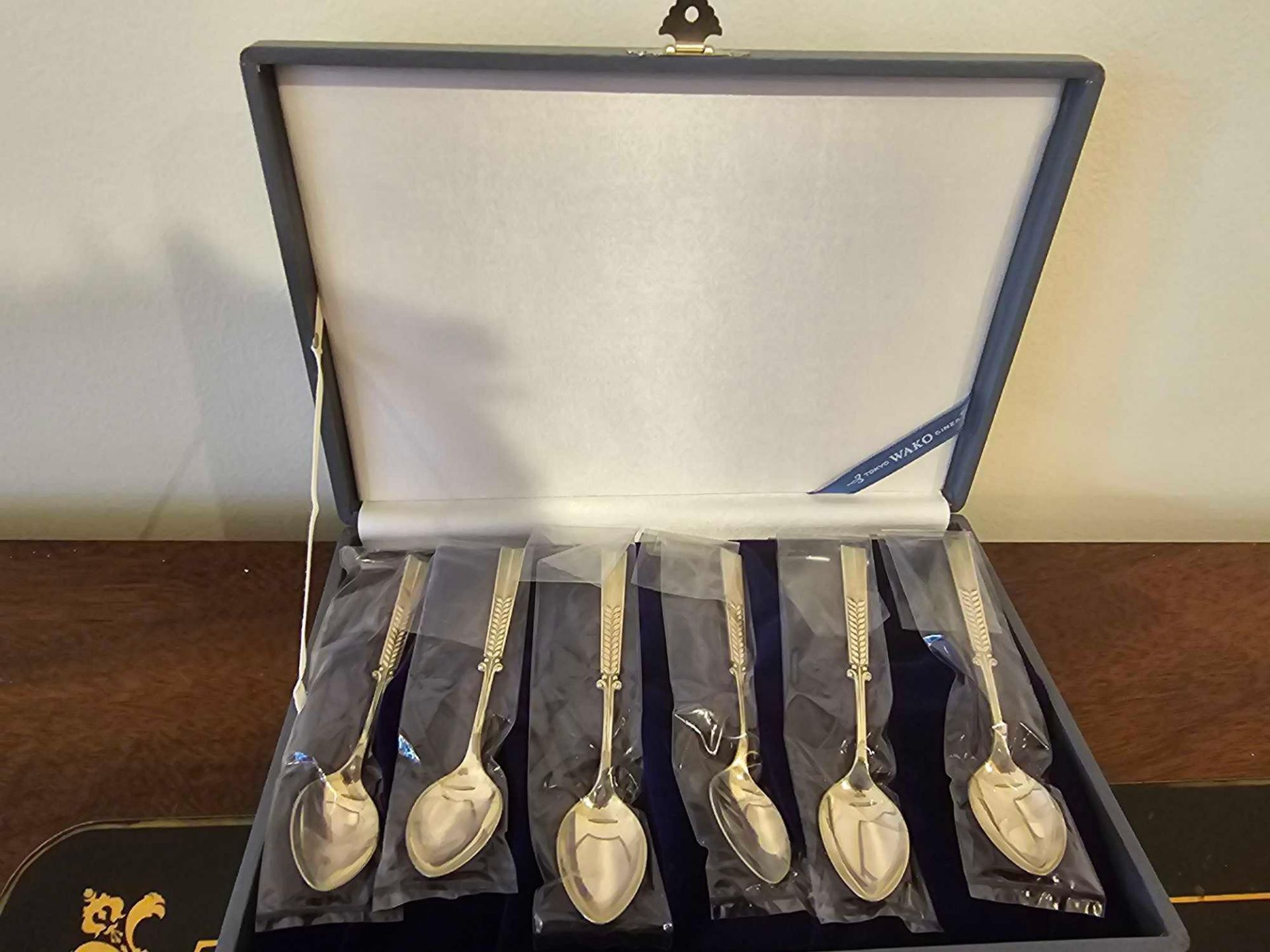 Wako Tokyo Ginza Spoons Cased Set Of 6 - Image 2 of 6