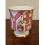 A Coalport The York Goblet, Inscribed Under Commissioned By Mulberry Hall To Commemorate The