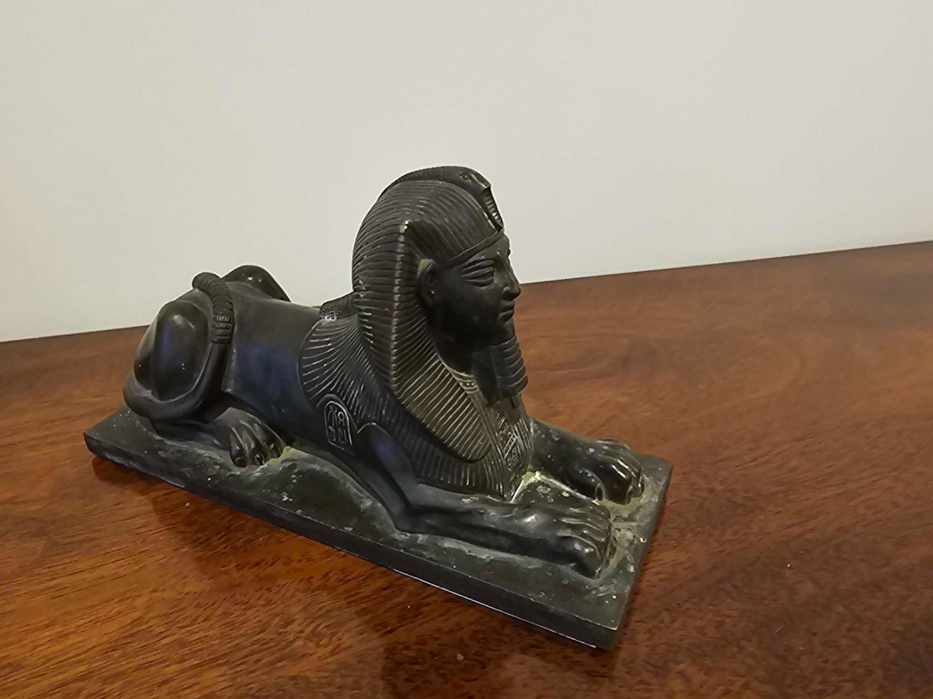 A Cold Cast Egyptian Sphinx Statue - Image 4 of 4