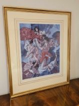 William Russell Flint A Question Of Attribution Published In 1963 Signed Limited Edition 54 Of 850