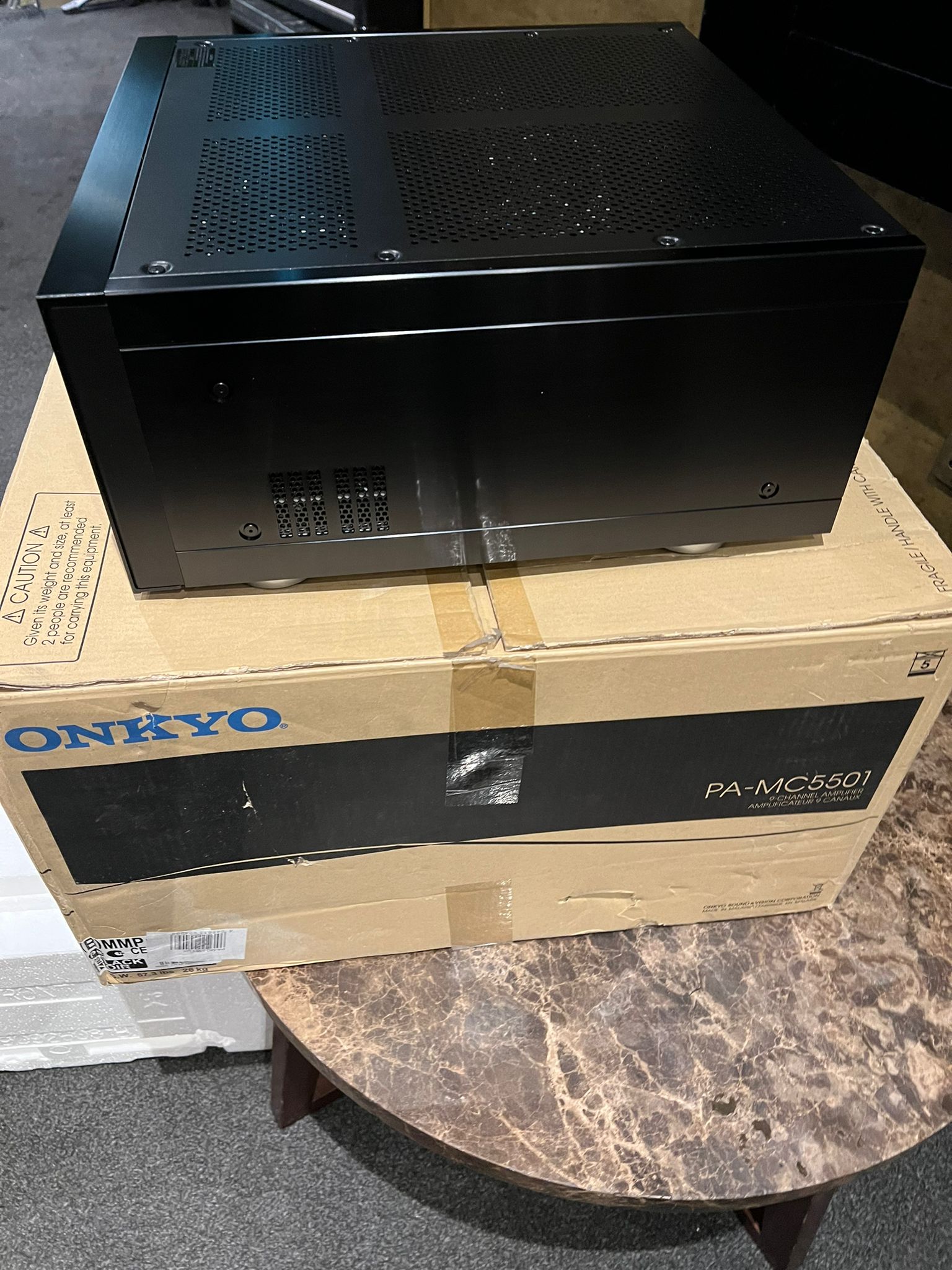 Onkyo PA-MC55019-Channel Power Amplifier Boxed As Unused 9-channel THXÂ® Ultra2 certified power - Image 5 of 7