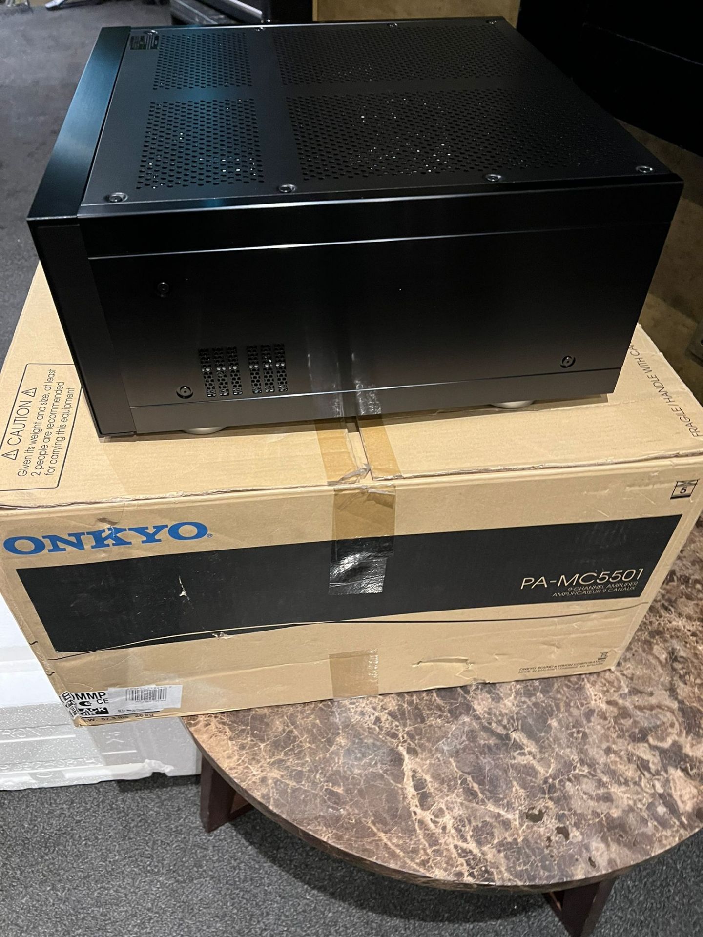 Onkyo PA-MC55019-Channel Power Amplifier Boxed As Unused 9-channel THXÂ® Ultra2 certified power - Image 5 of 7