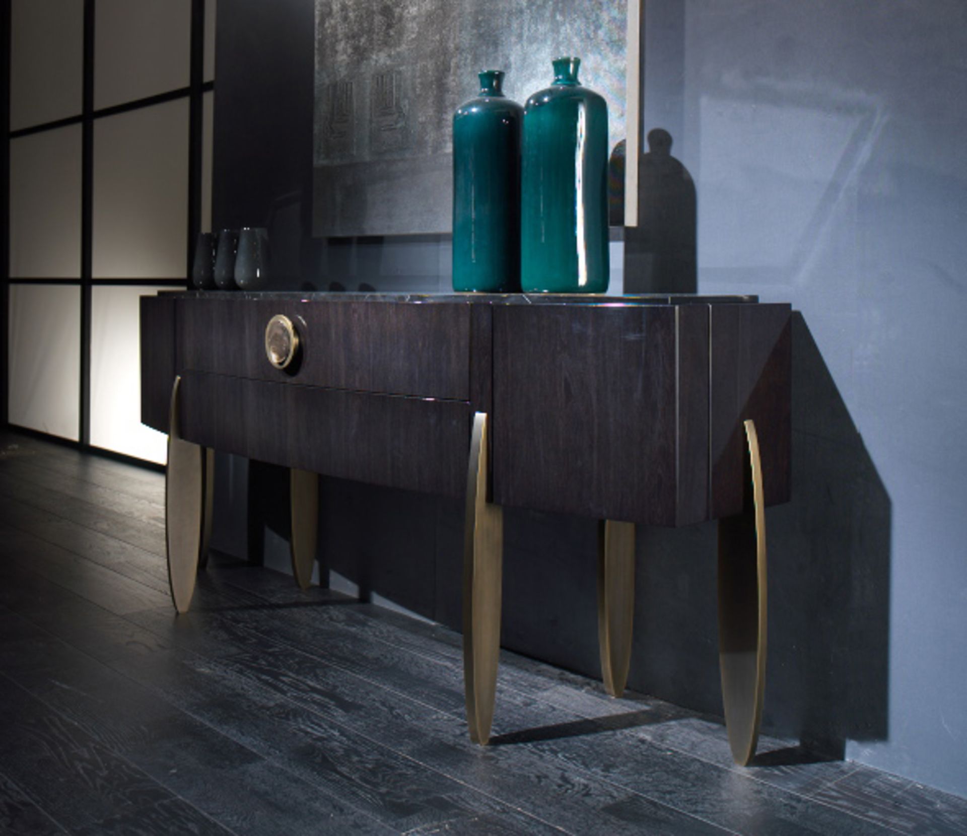 Fashion Affair Console by Telemaco for Malerba The furniture has two sides doors and two central - Bild 5 aus 13