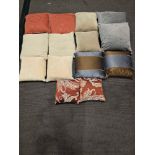 14 x Various Size Cushions As Photographed (Ref Cush 140)
