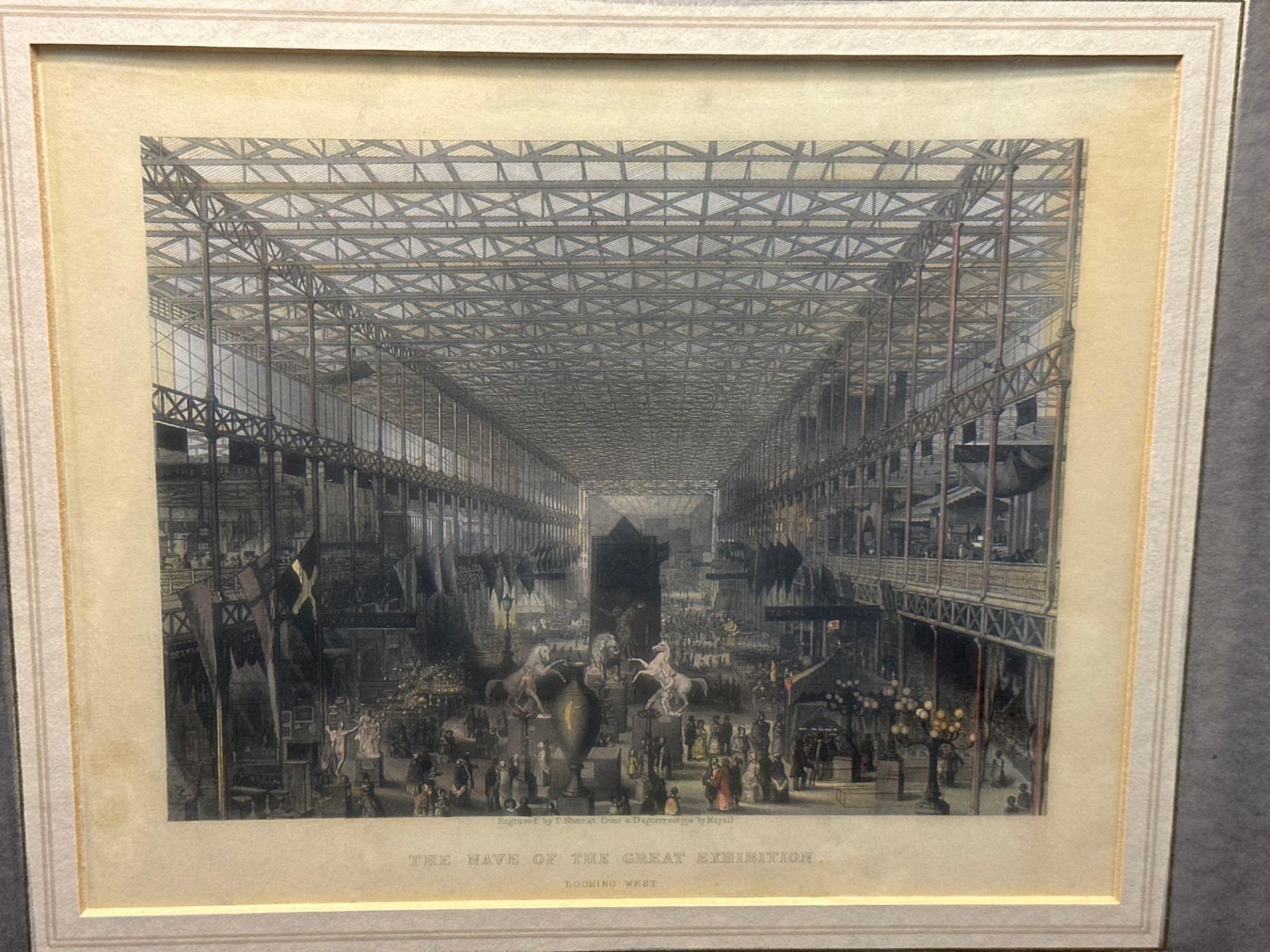 4 x Framed Prints The Great Exhibition 1851 (1) Interior of The Great Exhibition No.6 British - Image 9 of 9