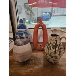 5 x Various Decorative Objects To Include Ceramic Vases As Photographed