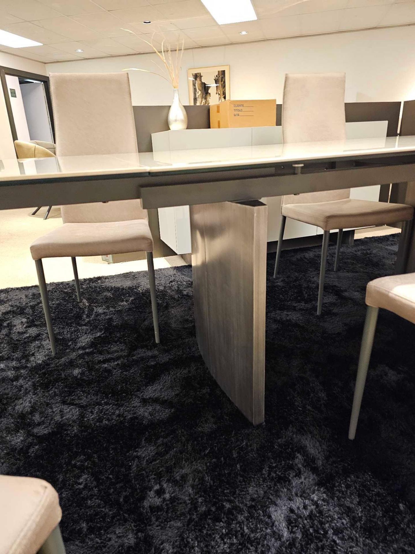 Stromboli Dining Table by Kesterport This glamorous contemporary dining table will add sensational - Image 6 of 13