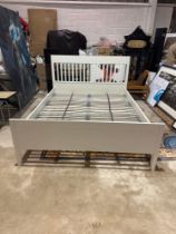 Idanas Bed Frame Standard Double Complete With The Original Mattress Factory Premier Super Pillow