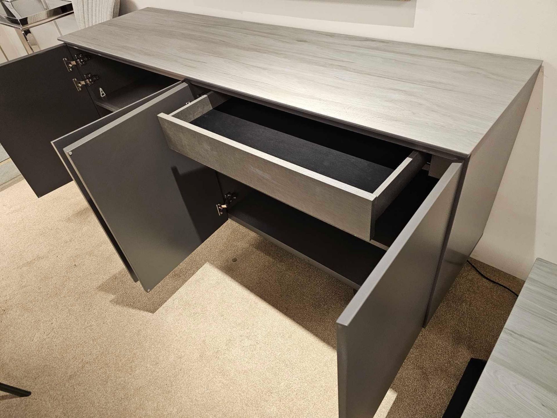 Spartan Sideboard by Kesterport The Spartan Four Door Sideboard provides is striking as a stand - Image 9 of 12