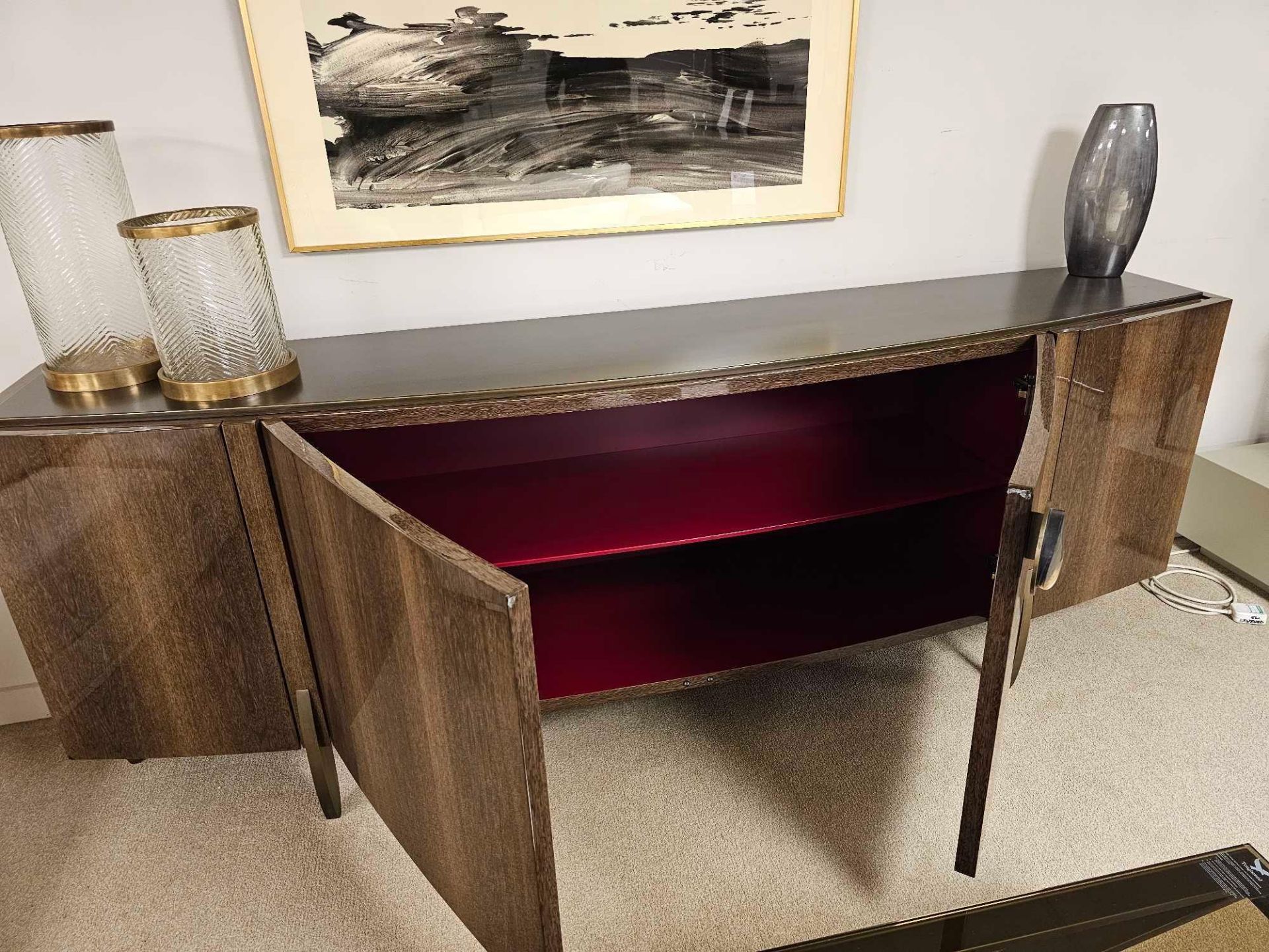 Fashion Affair Large Sideboard by Telemaco for Malerba The Buffet, for the living room, is shaped by - Image 24 of 25