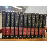 Encyclopaedia Britannica Volume 1-12 (Number 2 Missing) Few Marks And Scuffs Throughout 28cm Tall