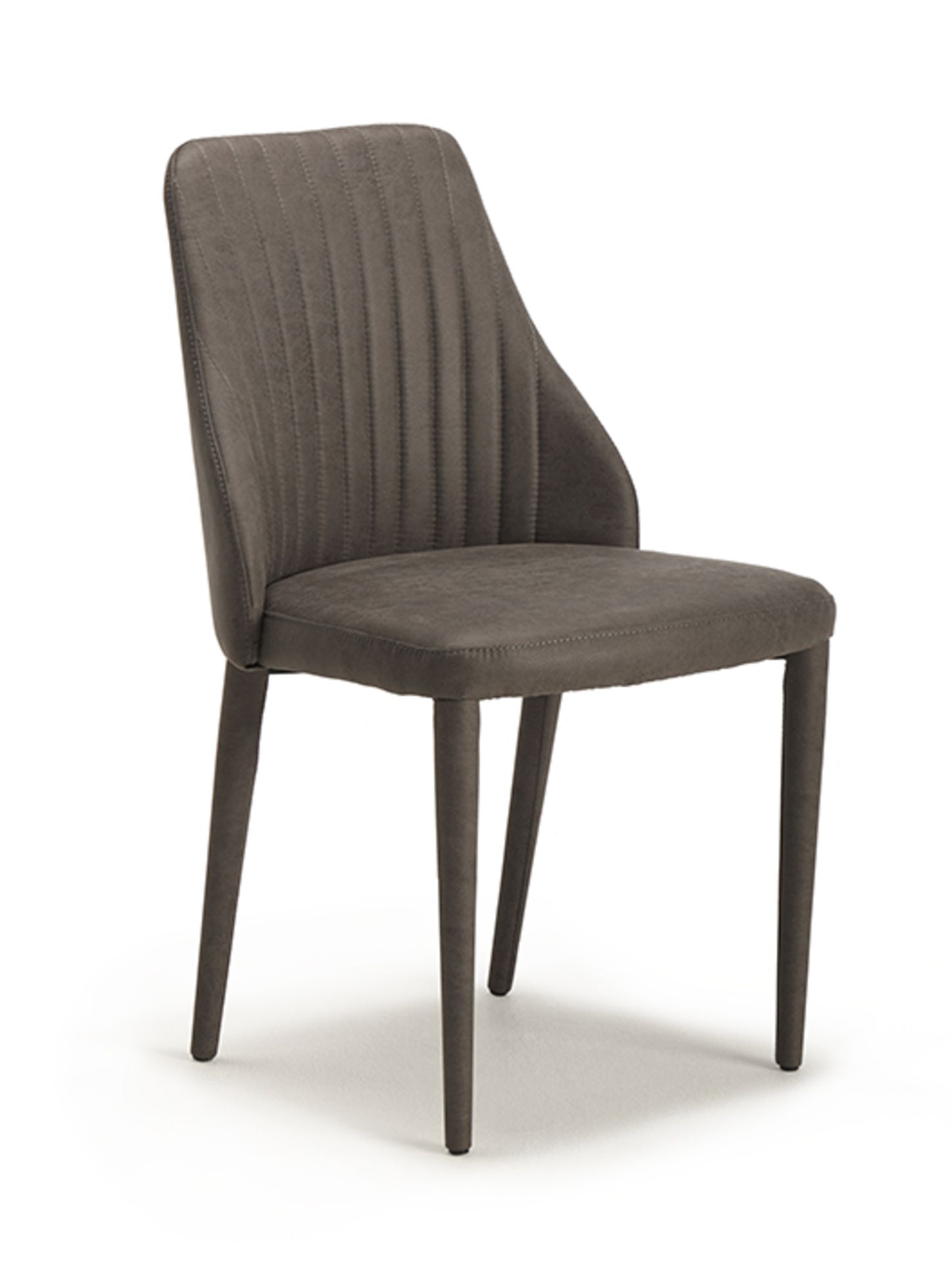A set of 6 x Lundy Chairs by Kesterport The Lundy Chair is fully upholstered in our popular dark - Image 6 of 6