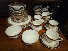 A 48 Piece Vintage Duchess Winchester Bona China Tea Service