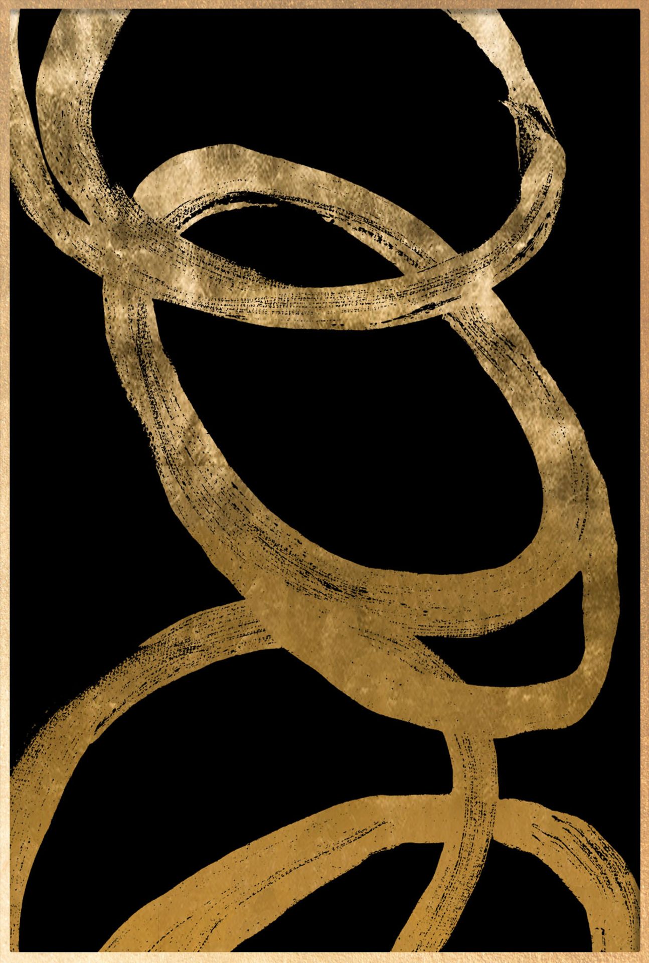 Zen Image 2 by Kesterport Artwork print on paper with acrylic pane .Aluminium frame in antique - Image 5 of 5
