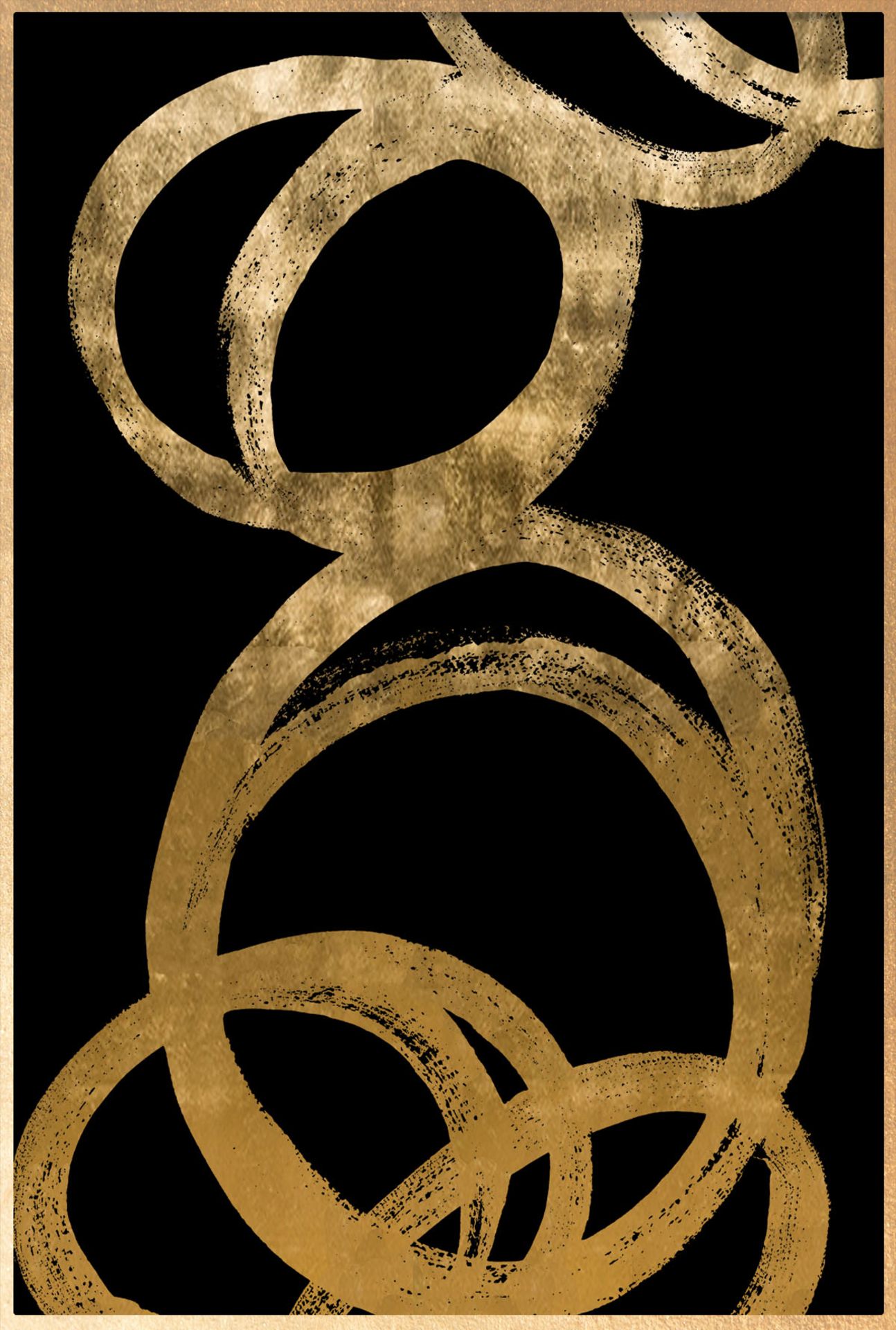 Zen Image 1 by Kesterport Artwork print on paper with acrylic pane .Aluminium frame in antique - Image 4 of 4