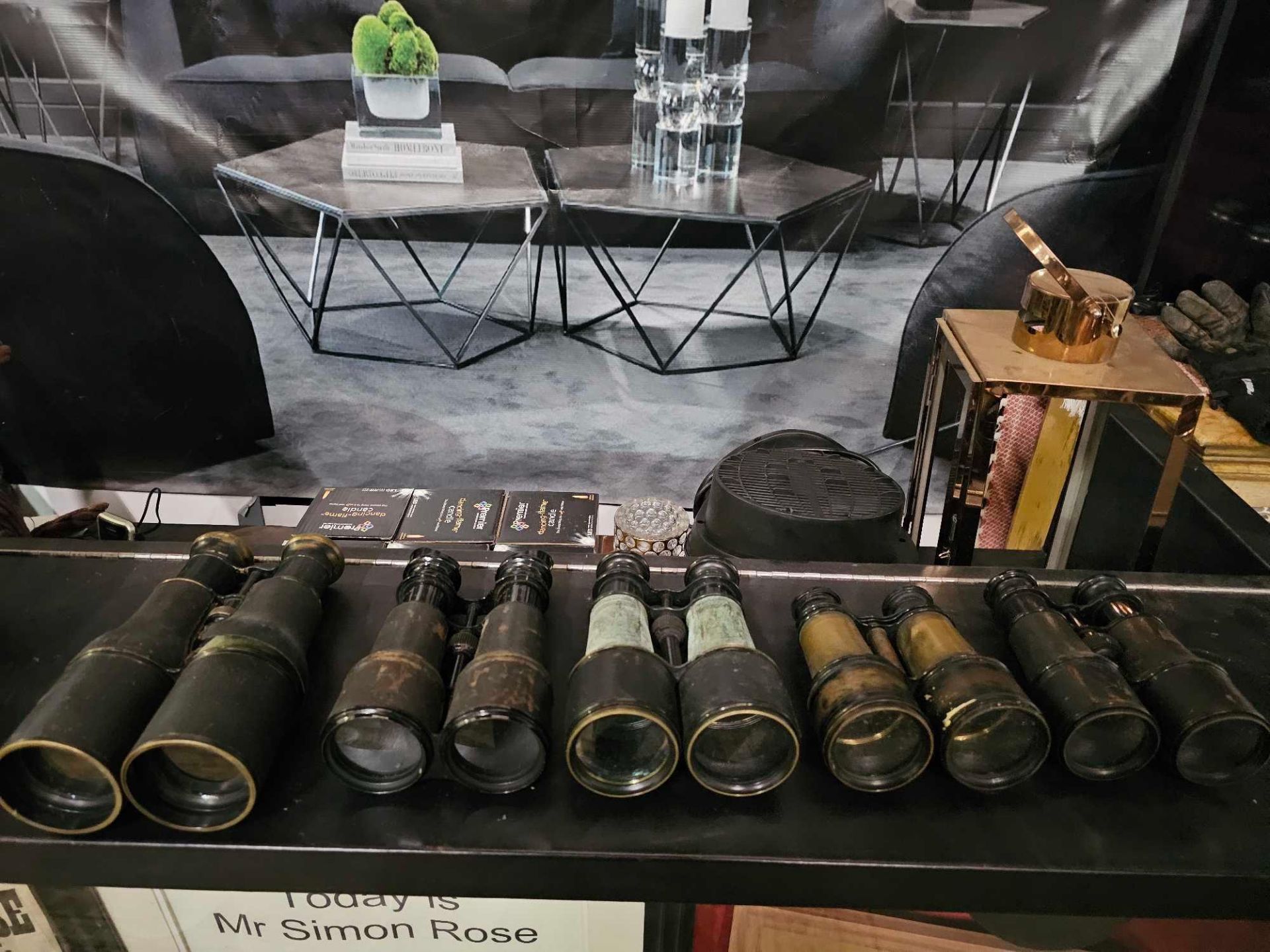 A Collection Of 5 x Vintage Binoculars As Photographed - Image 3 of 3