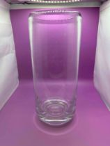 Krosno Poland Glass Vase 30cm