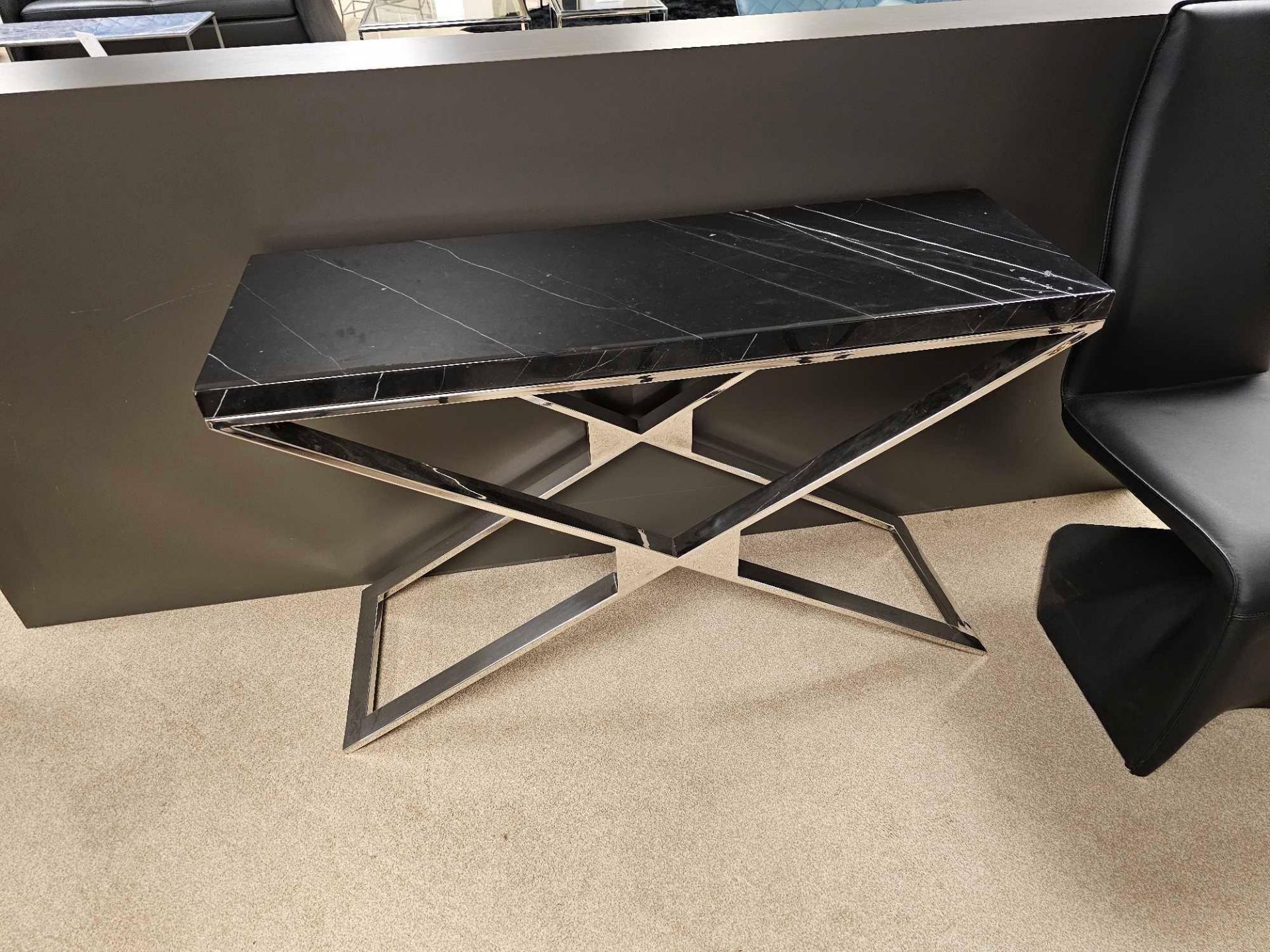 Zephyr Console Table by Kesterport This Console Table has a classic frame design which we have
